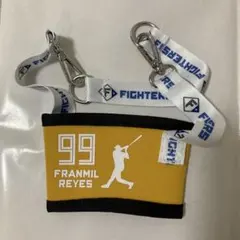 北海道日本ハムファイターズ レイエス選手　持ち運べるドリンクホルダー