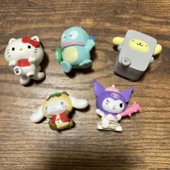 さんりおきゃらくたーず どろろ～ん妖怪ふぃぎゅあ 全5種 コンプリート　コンプ