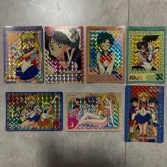 セーラームーンR ホログラムカード 7枚セット