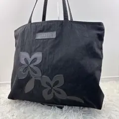 未使用級✨ IBIZA イビザ ナイロン×レザー 大容量ショルダーバッグ 黒