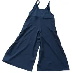 スタジオクリップ ブラック Vネック サロペット 2way　L