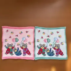 【まとめ売り】フェイラー　FEILER　タオルハンカチ　2枚セット　ピンク