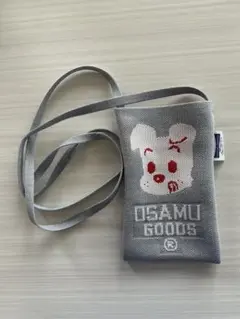 OSAMU GOODS ニットショルダーバッグ グレーのサムネイル