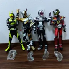 仮面ライダー 一番くじフィギュア 4体セット