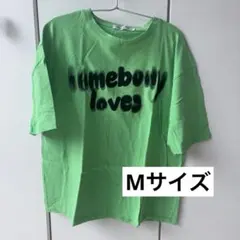 古着 Mサイズ半袖Tシャツ グリーン