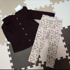✩H＆M おはな セットアップ✩ 100