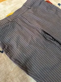 しまむら　ストライプ　パンツ　Mサイズ