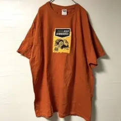 限定品 Tシャツ XL JEEP JAMBOREE 2015 オレンジ 古着