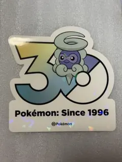 韓国限定 ポケモン 30周年記念 ランダムステッカー ポワルンあられの姿