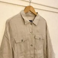 【超希少】90s old gap リネン トラッカージャケット デニムジャケット