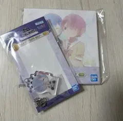 リゼロ 一番くじE賞 キャンバスボード ちょこのっとアクリッツキーホルダー