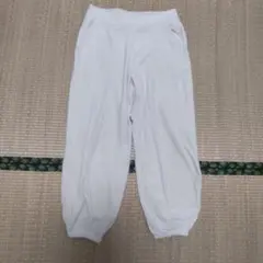 ユニクロ ウルトラストレッチ フリース ジョガーパンツ オフホワイト