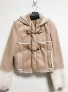 snidel ムートンダッフルコート