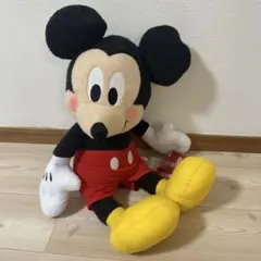 ミッキーマウス ぬいぐるみ 約60cm おんぶ紐付き