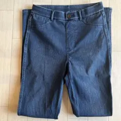 UNIQLO レギパン　デニム 丈長　M