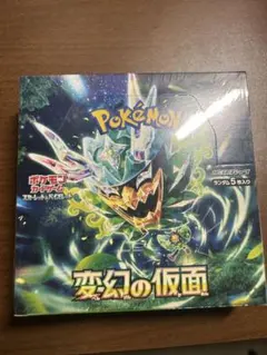 新品＆防湿庫保管】ポケセン産 変幻の仮面1boxシュリンク付き ポケモン