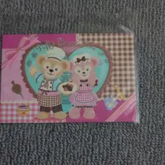 ダッフィー ポストカード 東京ディズニーリゾート