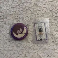 名探偵コナン　灰原哀　缶バッジ　クリアカード