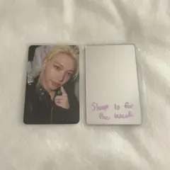 StrayKids スキズ フィリックス DO iT 限定盤 トレカ ミラー