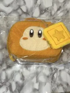 《新品未使用》GU × 星のカービィ ワドルディ ミニポーチ 星ブロックポーチ