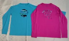 mont-bell & Phenix 長袖カットソー 2枚　冬キャンプ　スキー