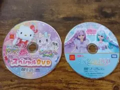 マクドナルド ハッピーセット　サンリオ　リカちゃん　 DVD 2枚セット