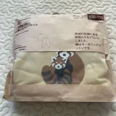 MUJI レッサーパンダ パジャマ 100-110のサムネイル