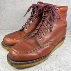 希少 CHIPPEWA チペワ USA モックトゥ ワークブーツ 7E メンズのサムネイル