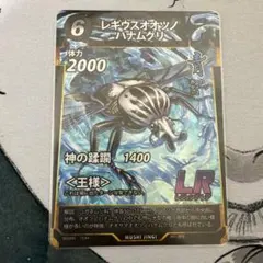蟲神器 レギウスオオツノハナムグリ LR 1枚　その②