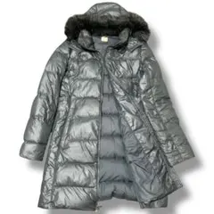 NIKE ナイキ ロングダウンジャケット　ブラック　 XL ファー　防寒着