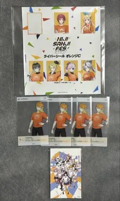 宇佐美リト　にじさんじ　にじフェス　SNS風クリアカード ライバーシール 特典