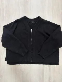 COMME CA ISM ブラック カーディガン Fサイズ