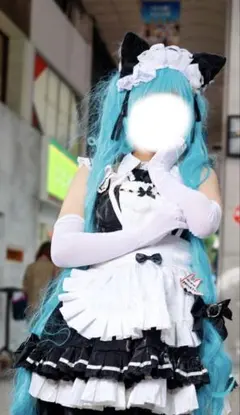 NIKKE プリバティ メイド コスプレ衣装+ウィッグ 勝利の女神 ニケ