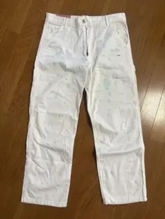 Acne Studios Blå Konst ホワイトワークパンツのサムネイル