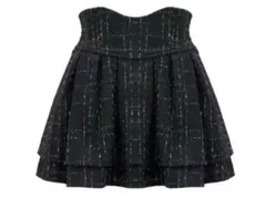 ミシェルマカロン 美脚ツィードスカート 　Mサイズ