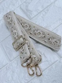 【GW特別価格】インド刺繍　ショルダーストラップ
