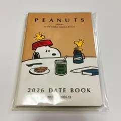 2026年 スケジュール帳 A6 PEANUTS スヌーピー