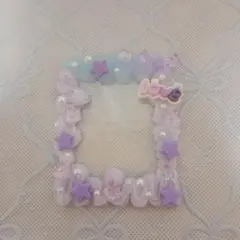 ホイップデコ「B8」硬質ケース（水色＆紫）