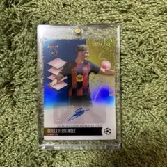 Guille Fernández 直筆サインカード Topps