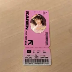 松本かれん ラルムフェス チェキ 缶バッジ ステッカー 松本かれん ラルムチェキ ステッカー 松本かれん ラルムフェス