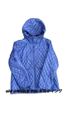 希少カラー　90s old UNIQLO キルティングジャケット パープル