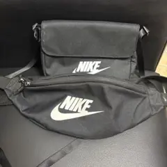2個セット‼️早い者勝ち‼️ Nike ボディバッグ・ウエストポーチ ブラック