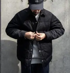 ノースフェイス　パープルレーベル　コーデュロイ　ダウンジャケット　検　ヌプシ