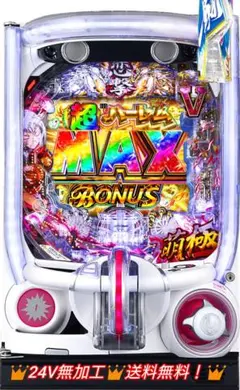 P真・一騎当千FM-V(無加工)実機 Lパチスロ真・一騎当千V◇スマスロ遊技用ユニット取り付け済み