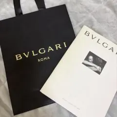 BVLGARI ブルガリ　ショップ袋とカタログのサムネイル