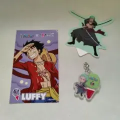 サーティーワン　ワンピースコラボ　サンジ　アクリルチャーム　ピック