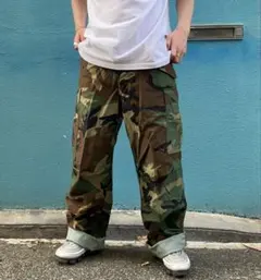 【USA】U.S.ARMY 80's M-65 カモフラージュフィールドパンツ