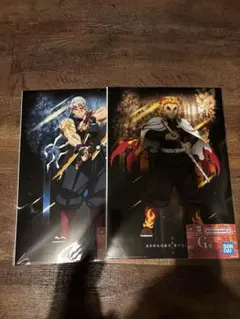 鬼滅の刃　一番くじ雷の兄弟　G賞　ポスターコレクション　煉獄杏寿郎　宇髄天元