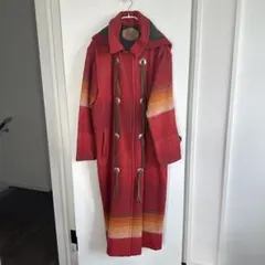 Woolrich フード付きロングコート (USA)Mサイズ レッドのサムネイル