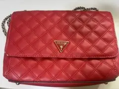 GUESS ショルダーバッグ レッド 赤